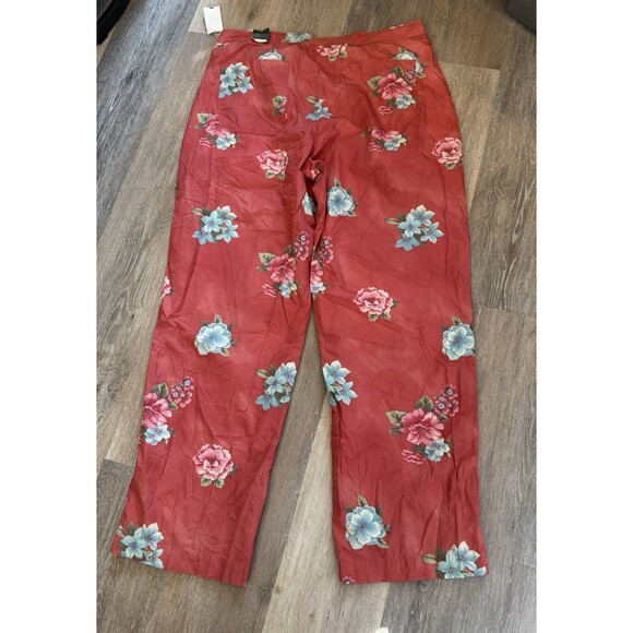 HENRY COTTONS Womens Pants Trousers Size W38 L32 Colorful Floral Button Fly  NWT - Picture 11 of 14